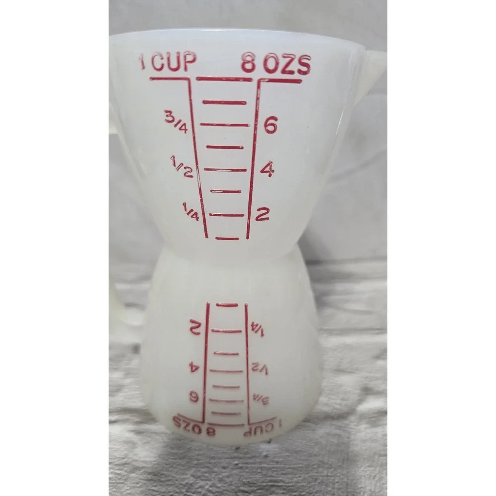 Tupperware Measure Twin Double Sided Measuring Cup Up To 8oz Vintage